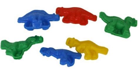 Set of 6 Dinosaur-Shape Playdough Molds $5.24 + FREE Shipping! - CrystalandComp.com