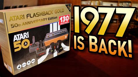 Review of the Atari 50th Anniversary Flashback Gold from AtGames - YouTube