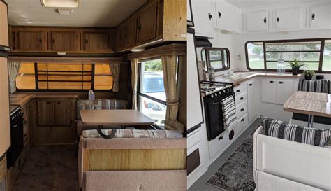 20+ Incredible RV Camper Interior Renovations, RV Makeover Before and ...