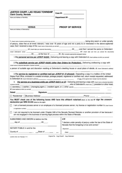 Clark County Family Courts Forms - CountyForms.com