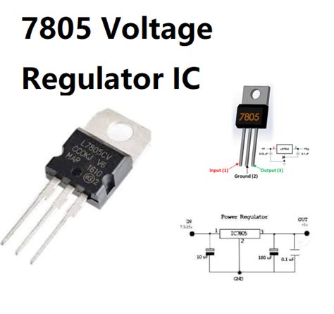 7805 Voltage Regulator IC Pinout, Circuit, Datasheet, and Uses - Jotrin Electronics