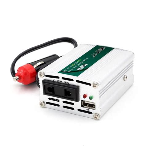 Mini Type 100w Car Power Inverter Dc12v 24v To Ac 220v Portable Mobile ...