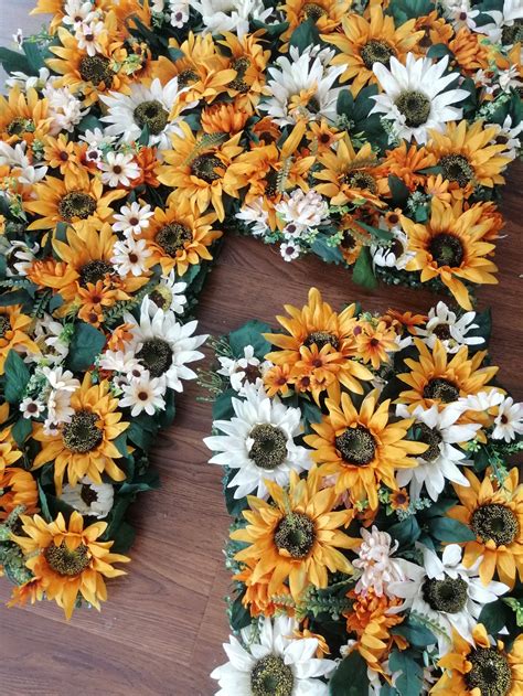 3D Sunflower Wall For Wedding Romantic Photography Backdrop | Etsy