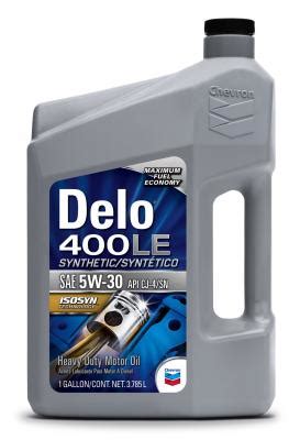 Chevron Delo 400 LE Synthetic Oil | Construction Equipment