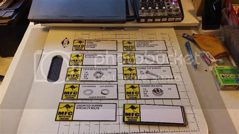 Printable Free Nut And Bolt Bin Labels