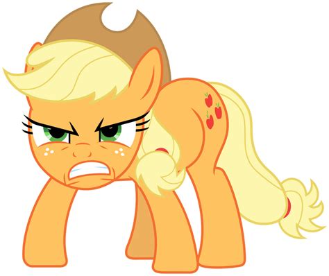 MLP: Angry Applejack :| by FloppyChiptunes on DeviantArt