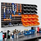 Best Choice Products Wall Mounted Garage Storage Organizer | Cheap and Easy Ways to Organize ...