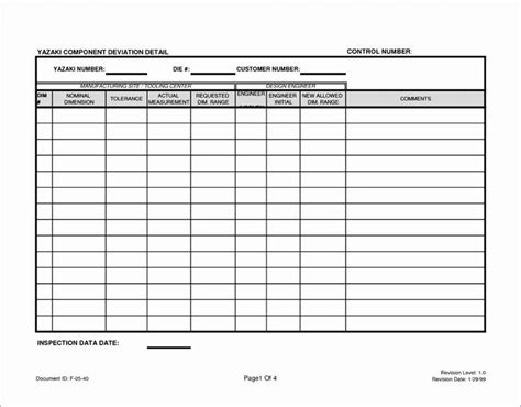 Inspection Report Template Xls (11) | TEMPLATES EXAMPLE | Template ...