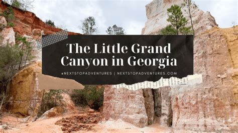 Hiking the Little Grand Canyon in Georgia