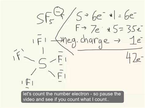 Sf5 Lewis Structure