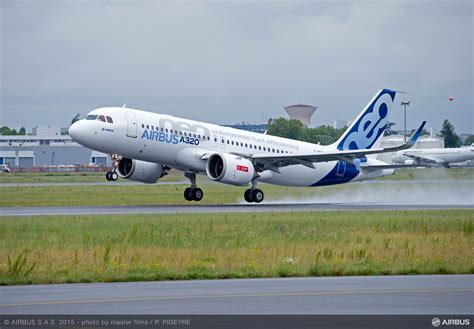 A320neo with LEAP- 1A engines takes to the sky for the first time