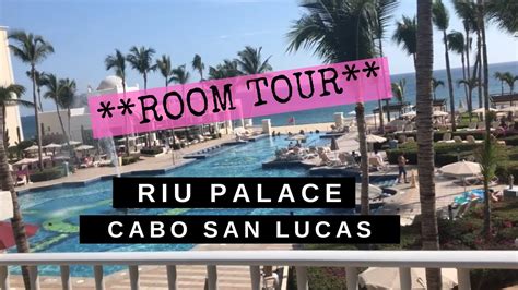 Riu Palace Cabo San Lucas Room Review - YouTube