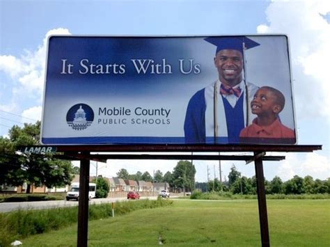 Billboard | Mobile county, Public school, School photography