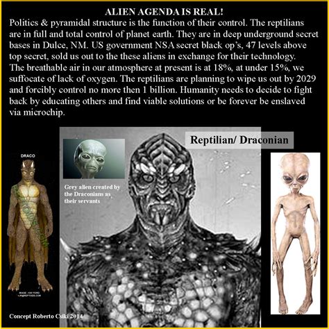 Alien Agenda is REAL! Draconians and Grays...they are amongst us... Aliens And Ufos, Ancient ...