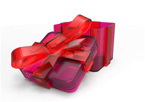 Ribbon Wrapped Gift Package Editorial Stock Image - Image of container ...