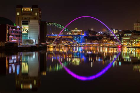 Newcastle Photos | River Tyne at Night Newcastle photos, newcastle prints