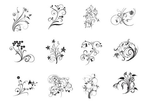 Floral Flourish Vectors - Download Free Vector Art, Stock Graphics & Images