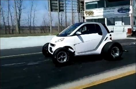 Watch This: A 12 Second Smart Car Powered By A Big Block Chevy - Dragzine