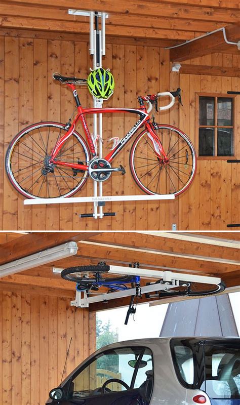 Bicycle Lifts For Garage / Single Post Stacker | TARGET LIFTS ...