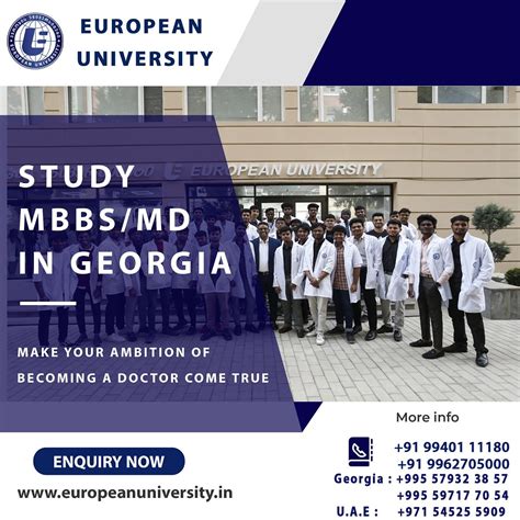 Study MBBS Admission is Going on for May Intake 2023–2024 in European University Faculty of ...