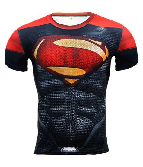 Superman Red Polyester T-Shirt - Buy Superman Red Polyester T-Shirt Online at Low Price in India ...