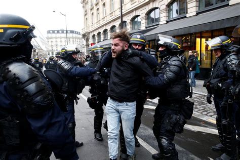 French Police Crack Down on ‘Yellow Vests’ With Tear Gas and Over a ...