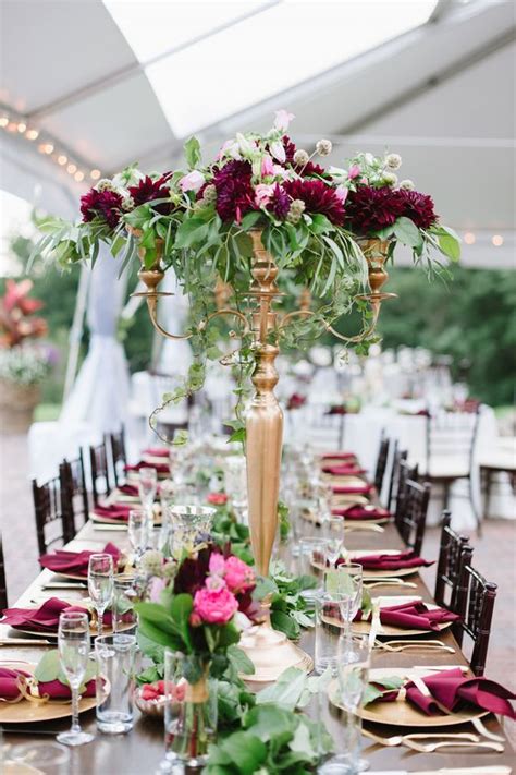 30 Elegant Fall Burgundy and Gold Wedding Ideas 2024 | DPF