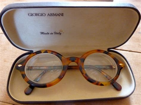 Wunderful Things: Georgio Armani Tortoise Shell Glasses