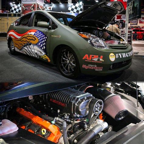 Prius with a 1,000 hp Hellcat V8 – Engine Swap Depot