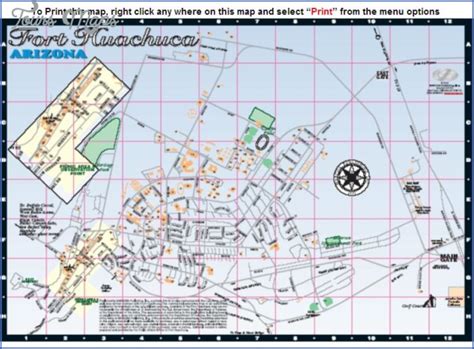 Fort Huachuca, Huachuca City Map - ToursMaps.com