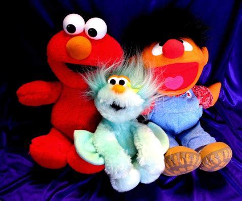 SESAME STREET Muppets Talking Elmo Rosita & Singing Ernie Stuffed Plush Animals | #1927532195