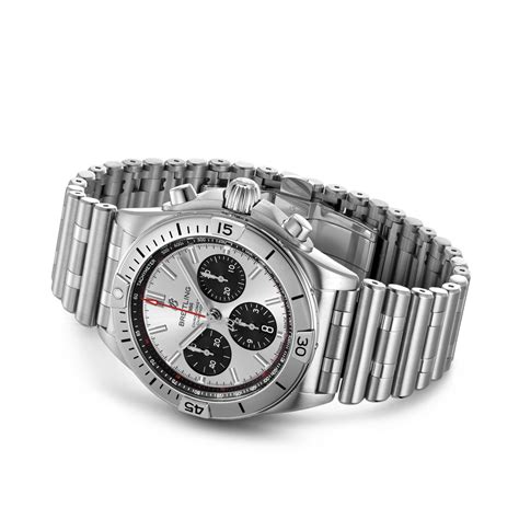 Chronomat B01 42 Stainless steel - Silver AB0134101G1A1 | Breitling US