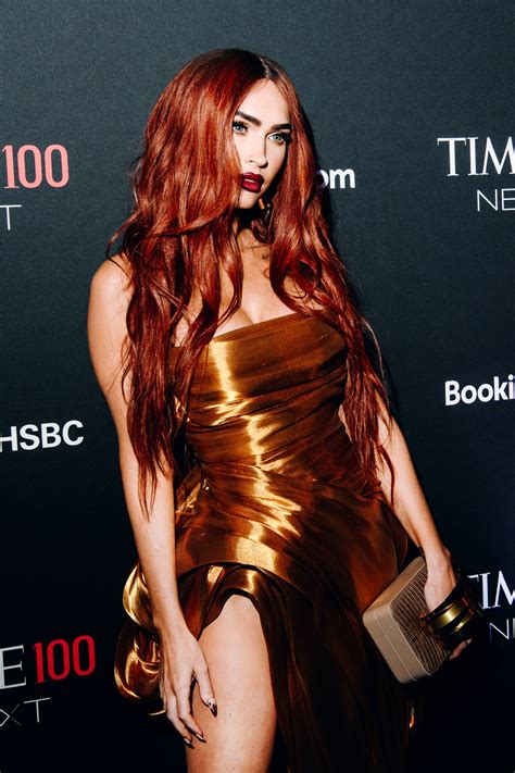 Megan Fox With Bright Red Hair Is the Closest We'll Ever Get to IRL Jessica Rabbit – See Photo ...