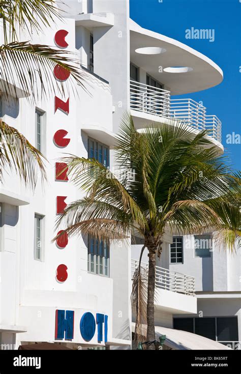 "Art Deco" Hotel, "South Beach" Miami, Florida, USA Stock Photo - Alamy