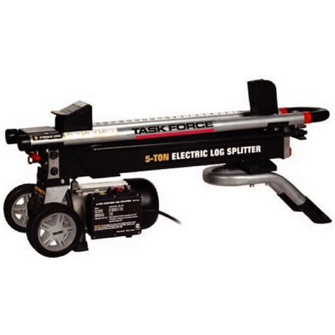 Task Force 5-Ton Electric Log Splitter in the Hydraulic Electric Log Splitters department at ...