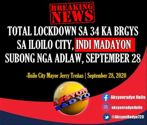 BREAKING!! UPDATED AS OF 6:30PM:... - Aksyon Radyo Iloilo