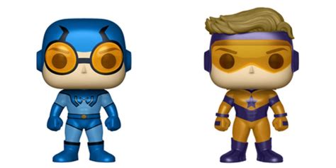 Preview: Blue Beetle, Booster Gold Funkos | CBR