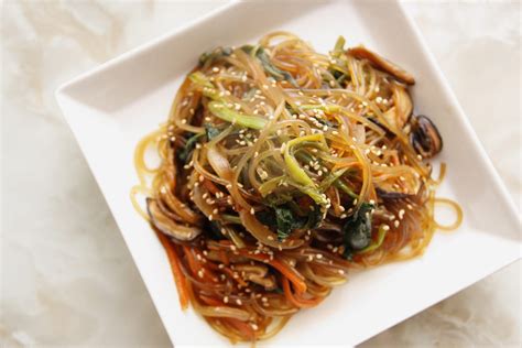 Vegetarian Japchae