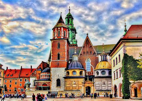 'Cracow Wawel castle' Poster by Aida Czyrnek | Displate