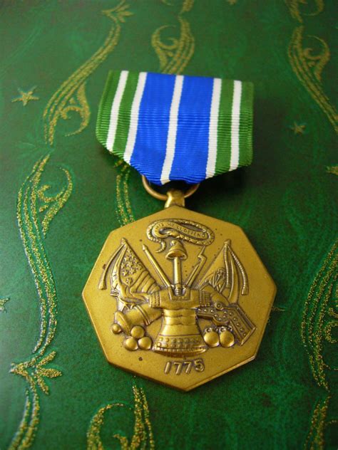 US Army Medal Military Achievement Bronze 1775 Vintage Birthday ...