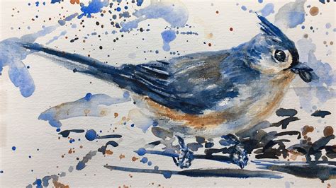 Bird Watercolor Painting Tutorial 2 - YouTube