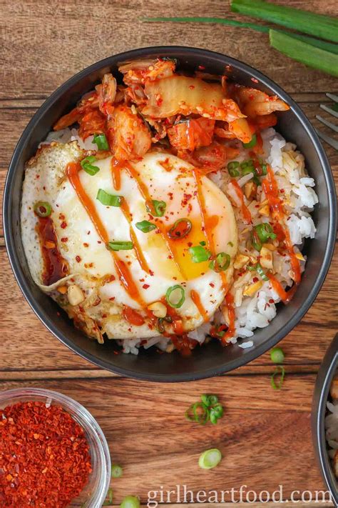 Egg and Rice Bowl Recipe | Girl Heart Food®