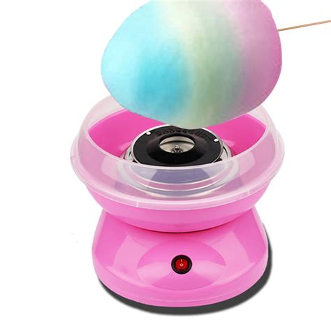 Electric Cotton Candy Machine Sugar Floss Maker Mini Countertop Cotton Candy Maker for Home ...