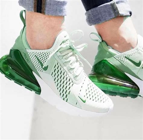 Green Nike Air Max 270 - New classic and Custom styles Air Force Max Shoes