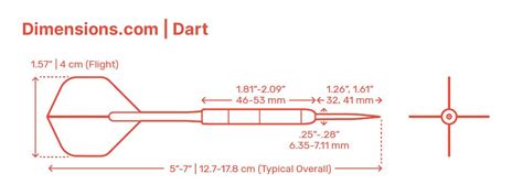 Darts Dimensions & Drawings | Dimensions.com | Darts, Character sheet ...