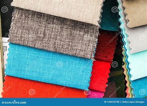 Cloth Samples Fabric Design Textile Stock Photo - Image of collection, textile: 144476798