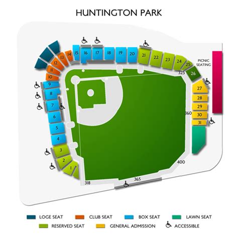 Huntington Park Seating Chart