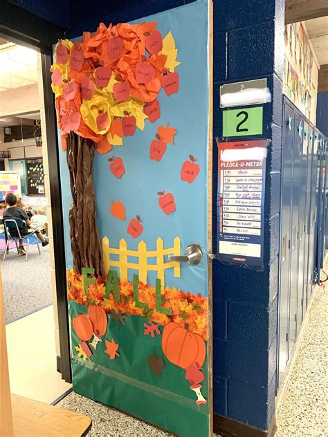 Fall Tree Classroom Door Decorations - Home Decor