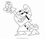 Dexters Laboratory Coloring Page For Kids  Free sketch template