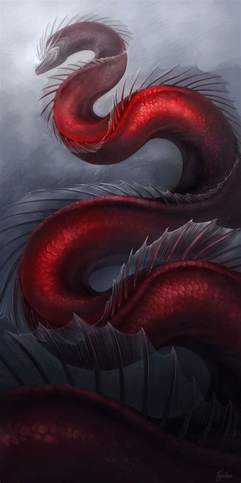 The Midgard Serpent by *Vyrilien on deviantart.com Heroic Fantasy ...